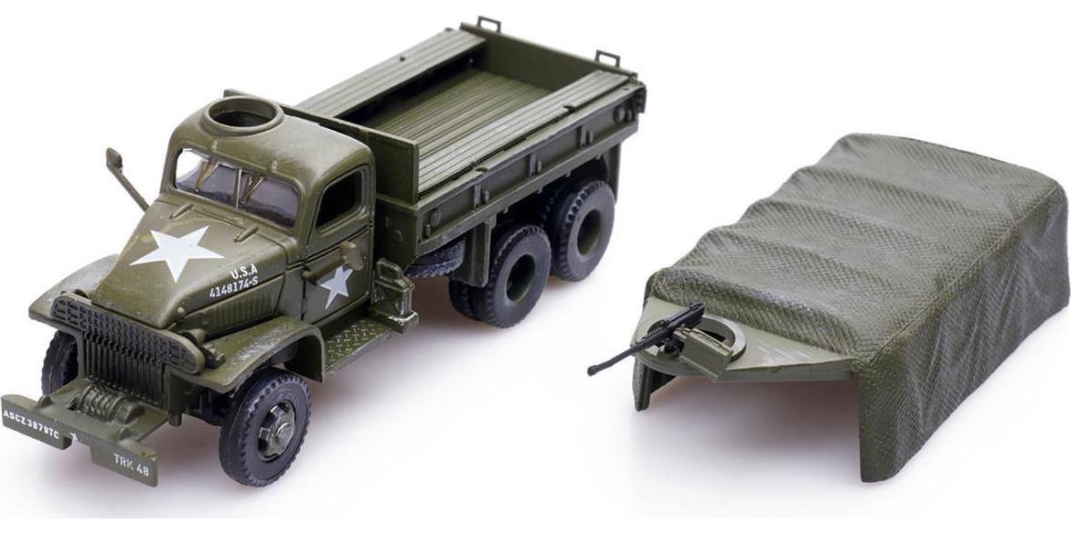 ミニチャンプス 1/35 GMC CCKW GMC CCKW 353 Truck With Mounted Gun Olive Drab 4148174-S US