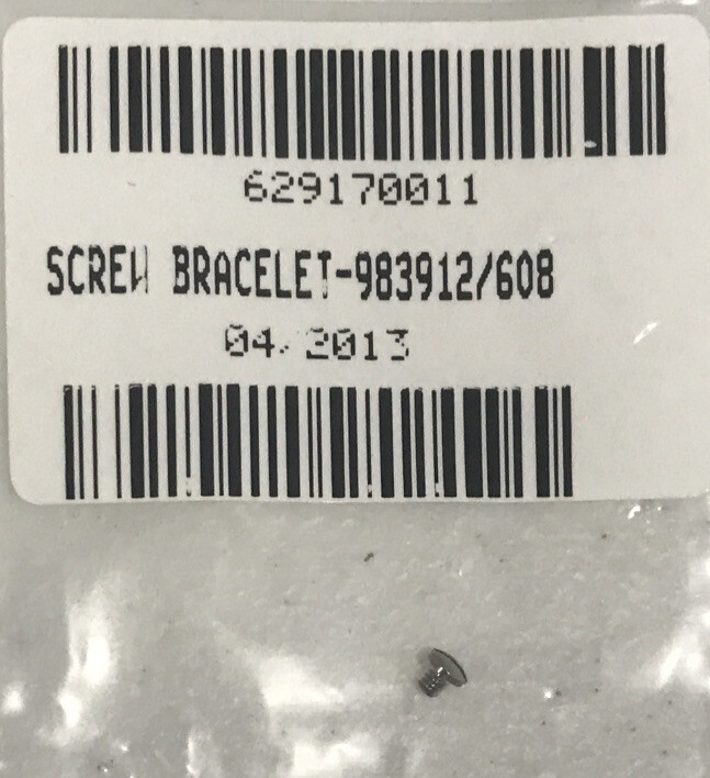 Black Rubber Band for a Ebel 1911, Discovery and Voyager - 3524CH