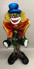 Murano Handblown Art Glass Clown 8 1/2”