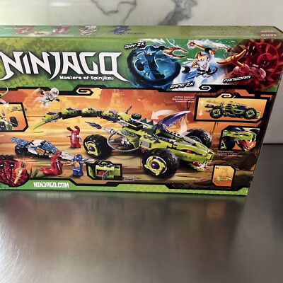 Lego Ninjago 9445 Fangpyre Truck Ambush Most Parts , With