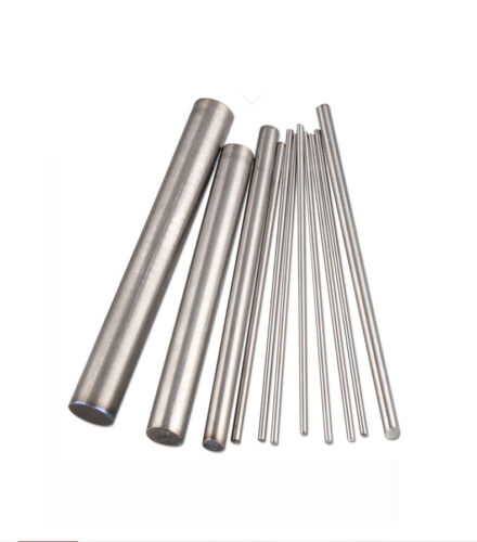 100/200/300/500mm Gr.2 Pure Titanium Ti Rod Round Bar Metal Shaft   Dia 3mm-15mm - Picture 1 of 8