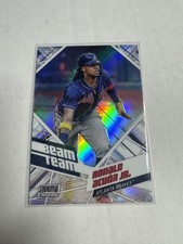 2021 Stadium Club Chrome #BTC-11 Ronald Acuña Jr. Beam Team MLB Baseball Card