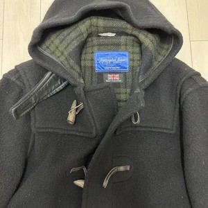 Made in England Wool Blend Overcoat - Size M, Lightly Used