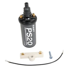 FAST 730-0020 Ignition Coil, PS20, Canister, Round, Oil-Filled, Black, Each