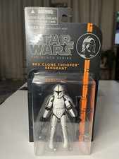 Star Wars The Black Series 3.75   02 Clone Trooper Sergeant Action Figure - NEW