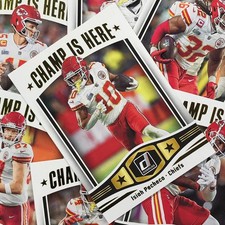 2023 Donruss Football CHRIS JONES Champ Is Here Base #16