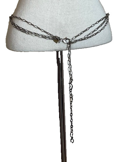 Chico's Boho Versatile Adjustable Chain Link Belt… - image 1