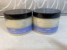 2 X Bath  Body Works Aromatherapy Sleep Lavender Vanilla Sugar Scrub 12.5oz NEW