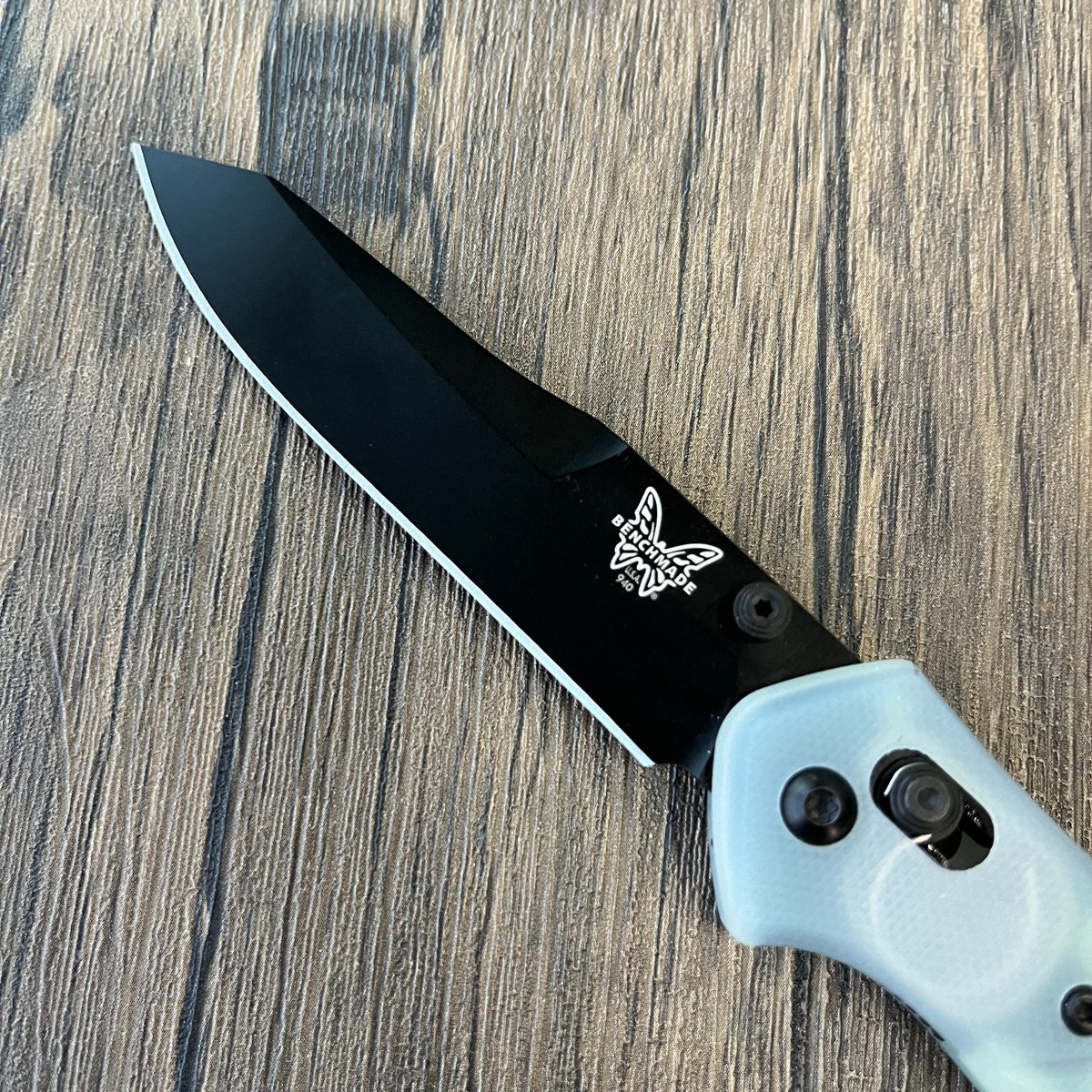 Benchmade 940 Osborne AXIS Folding Knife Natural G-10 Folding