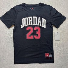 Jordan Kids Jersey Tee Carbon Heather Jumpman 23 — listing 4