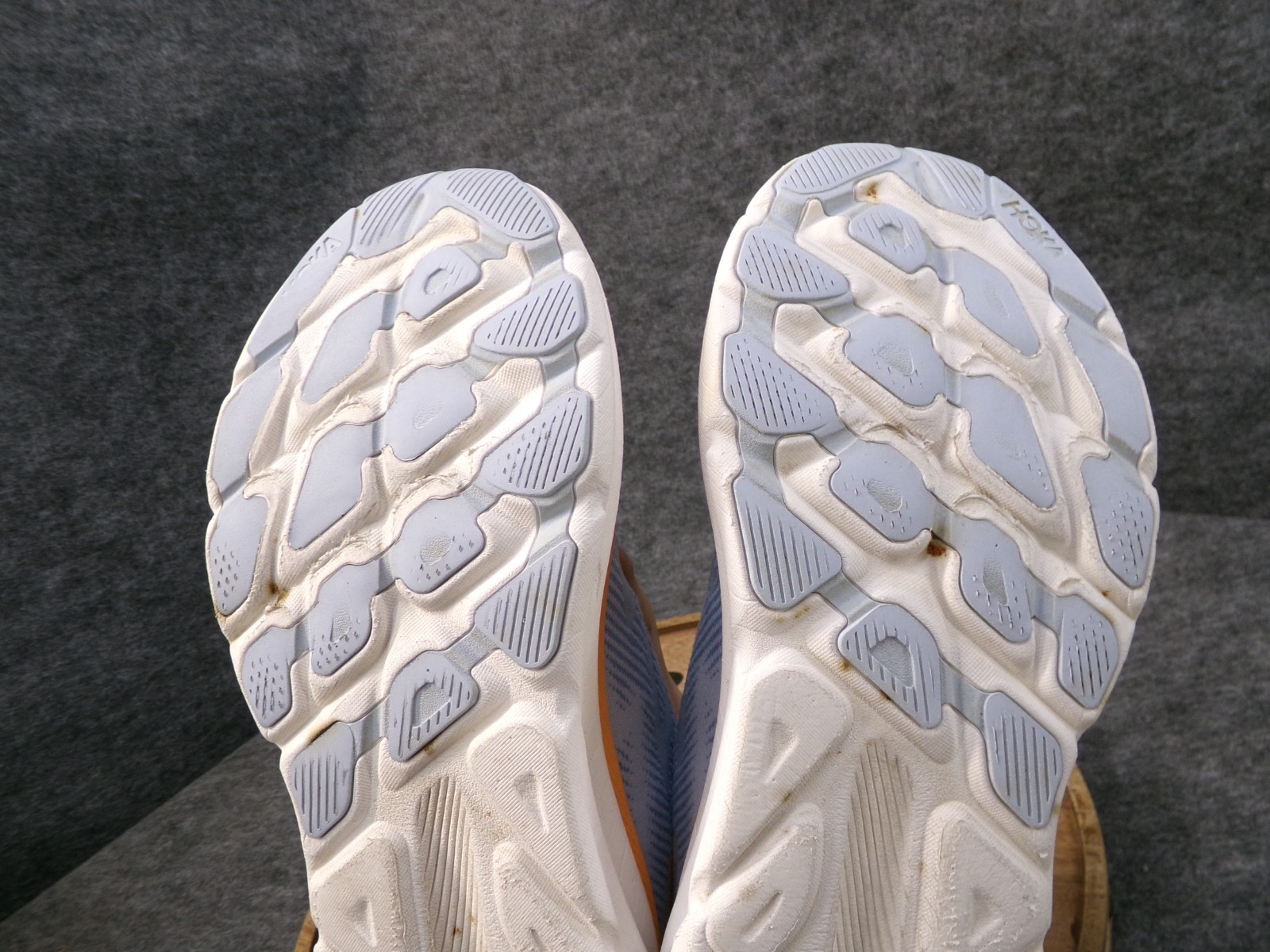 Hoka One One Clifton 9 Womens Size 9.5 B 1127896 ABIW Blue Running Shoe Sneaker thumbnail 8