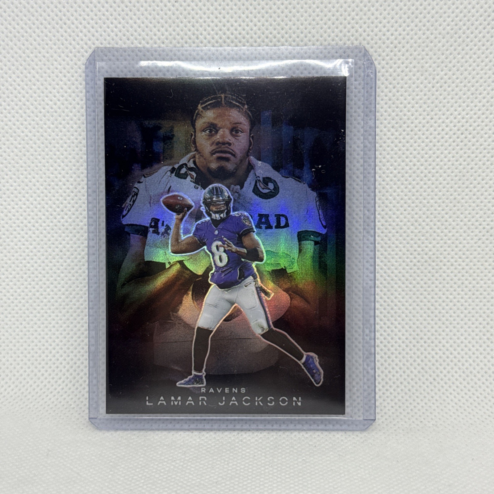 2023 Panini Prizm Profiles #P-6 Lamar Jackson SSP CASE HIT