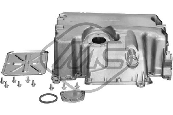 Metalcaucho ÖLwanne 06300 Aluminium FüR Vw Polo 5 6R1 6C1 Tdi Skoda Fabia 2 545-image