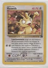 Meowth Italian Pokemon Team Rocket #62 2000