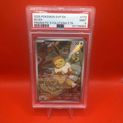 Eevee 173 Sv: Scarlet & Violet Promo Cards Holo PSA 9
