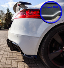 Heckansatz Seitenteile aus ABS passend für Audi TT 8J mit S-Line Competition