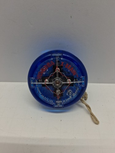 Yomega X-Brain Auto Return Yo Yo Blue - Bandai Vintage 1998 Yoyo