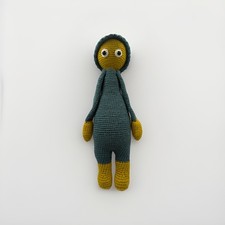 Gehäckelte Puppe Ca.33 Cm Handarbeit Stoffpuppe