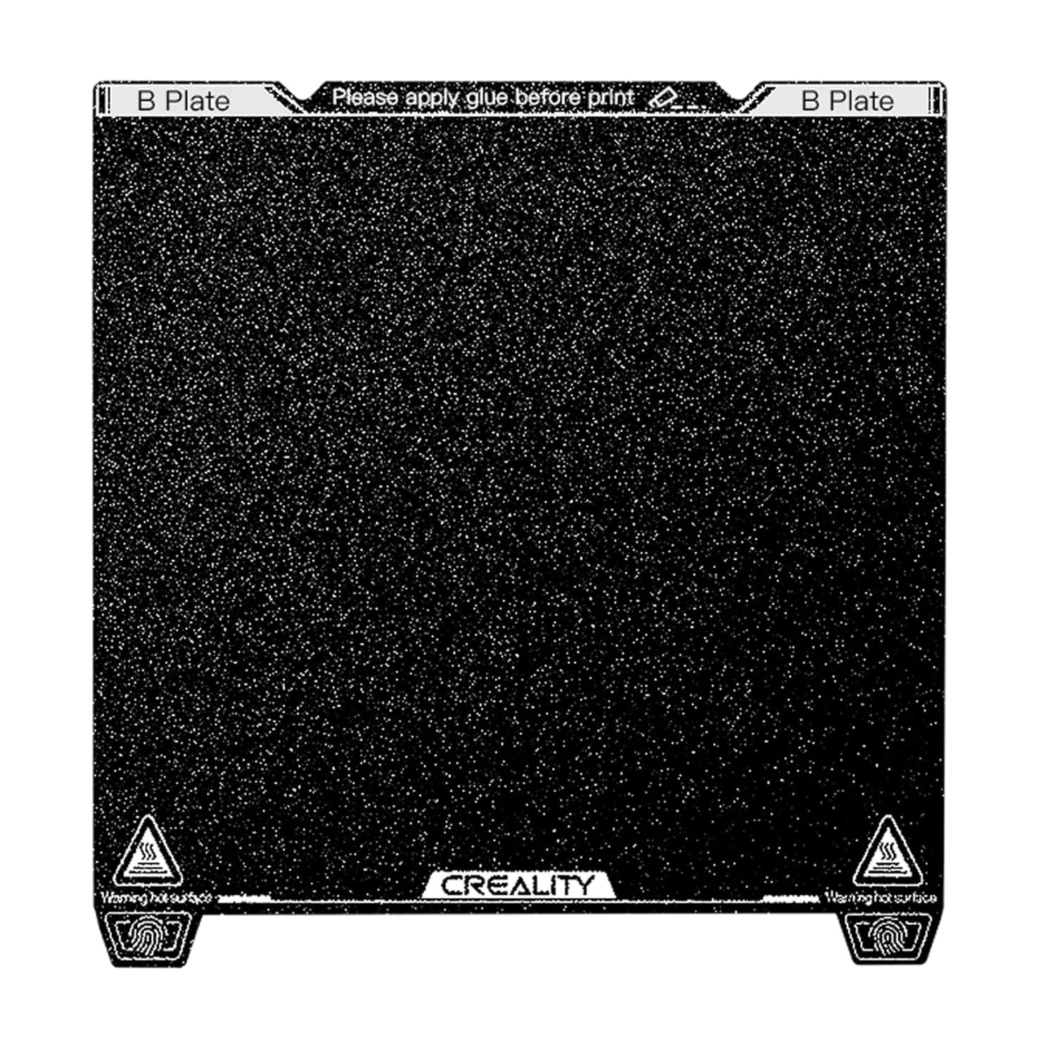 Professional K1 Max 315mm PEI Build Plate with Frosted Surface & Magnetic Base
