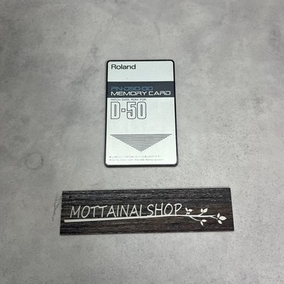 Roland PN-D50-00 Factory Patch ROM Speicherkarte für D-50 Synth getestet...