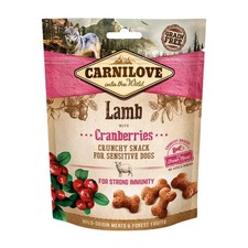 Carnilove Crunchy Dog Treats Lamb with Cranberries Grain Free 200g NEW