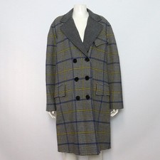 Burberry Doppelgesicht Woll-Kaschmir-Mischung Karokleid Damen 8006306 152318141