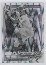 2021 Bowman Draft Chrome Black & White RayWave Refractor Kevin Alcantara 0c6