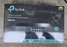 TP-LINK 16-Port Gigabit Ethernet Desk/Rackmount Switch TL-SG1016D
