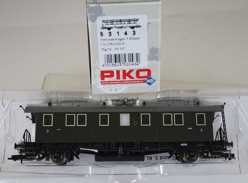 Coche de pasajeros Piko 53143 3. Clase de la DRG de colección con embalaje original DC | Condition: Gebraucht
