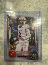 2025 Bowman University Brendan Sorsby White Shimmer /15  Texas Tech Transfer