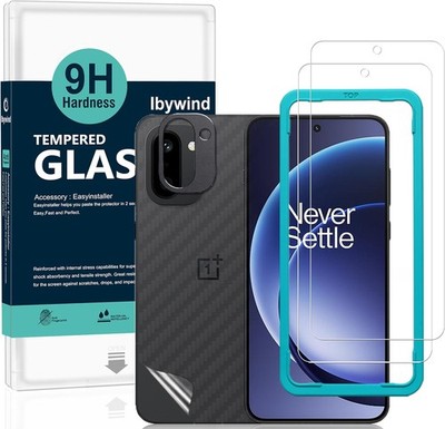 2PCS Screen Protector & Camera Lens Protector for OnePlus 15R 5G 9H Hardness Ful