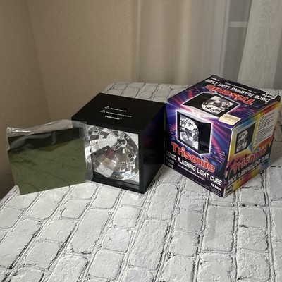 Trisonic Disco Flashing Light Cube TS-D900 Colored Filters Strobe Light