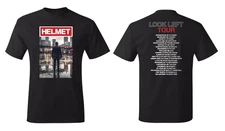 Helmet Band 2 Sides Look Left Tour T Shirt Black Unisex S-5XL 1J0806