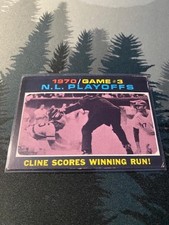 1971 Topps - 1970 N.L. Playoffs Ty Cline #201 - FREE SHIPPING