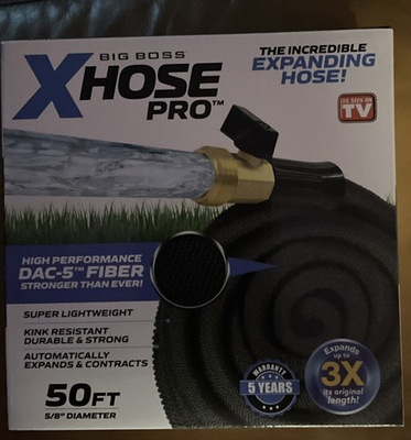 #ad #ad XHose Pro Garden Hose DAC 5 Expandable 50ft High Performance Big Boss Brand New $22.00