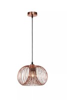 Pendelleuchte Metall Kupfer Wohnzimmer Esszimmer Ø30 Cm E27 HäNgelampe Esstisch