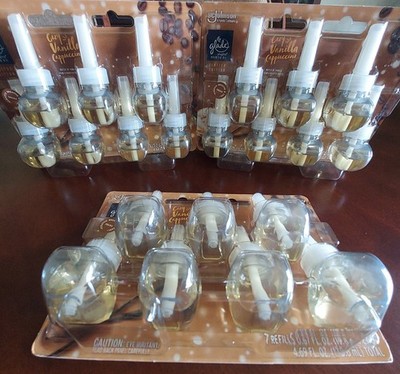 Glade Pugins refill Cozy Vanilla Cappuccino Lot