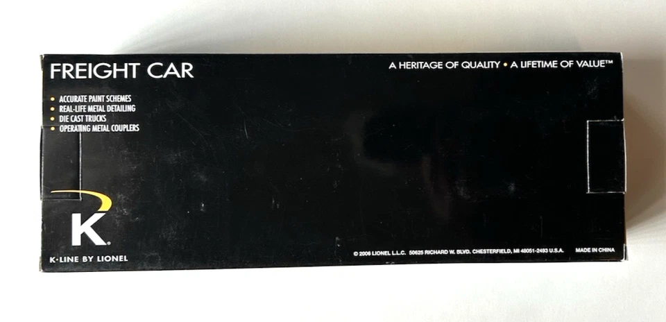 K-LINE RINGLING BROS DINING DEPT SCALE WOOD-SIDED REEFER #6-22249 - Image 4 of 4