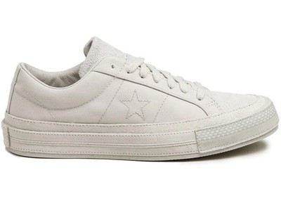Converse One Star x NOTRE Low White Canvas Suede Sneakers A01630C Mens Sz 8.5