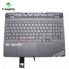 5CB1P73780 New For Lenovo Legion 5 15IRX9 Palmrest US Keyboard Backlight NOFPR