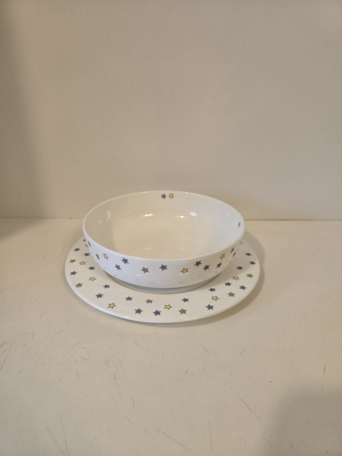 Vera Wang Wedgewood Baby Stars Plate And Bowl