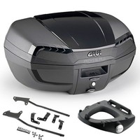 Givi E46NB Monolock Koffer 46LT + Yamaha FZ8 Halter 800 2013 2014 2015