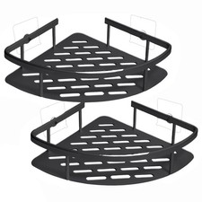 Bathroom Corner Shelf Rustproof Basket Storage Organizer Rack for Bathroom Dorm