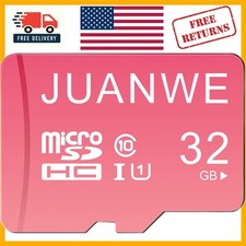 32GB High-Speed Micro SD Card - U1 Waterproof Memory for Cameras Phones
