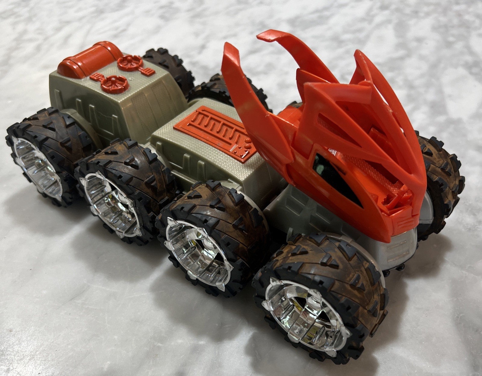 Hot Wheel Hyper Pod DXL Acceleracers Caterpillar 2005 Tested