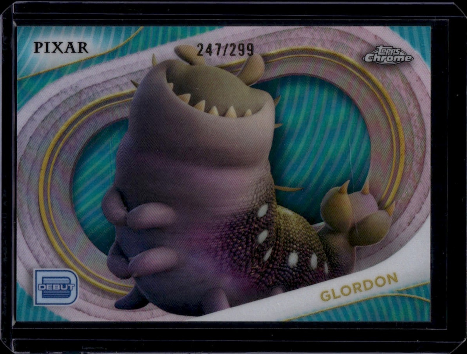 2025 Topps Chrome Disney Glordon #140 Teal Refractor /299