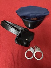 Spirit Halloween Police Costume Halloween Accessories Adults Hat Belt Handcuffs