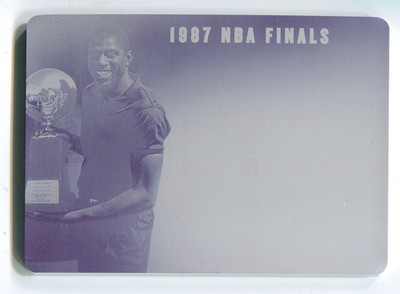2019-20 Eminence Plate Magic Johnson / 1997 NBA Finals 1/1 Los Angeles Lakers