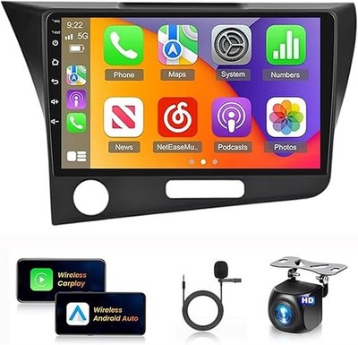 64G For 2010-2016 Honda CRZ CR-Z Radio Apple CarPlay Android 15 Stereo FM+CAM BT