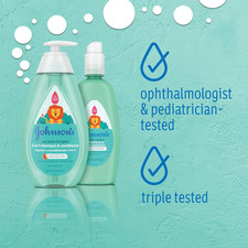 Johnson'S Kids No More Tangles 2-In-1 Detangling Shampoo  Conditioner for Ki...